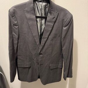 jf j.ferrar Gray Sport Coat with Structured Shoulders